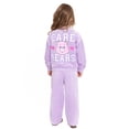 thumbnail image 5 of Care Bears Toddler Girls Velour Track Jacket and Flare Pants Set, 2-Piece, Sizes 12M-5T, 5 of 11