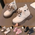 thumbnail image 6 of Tkrady Girls Boots Autumn Winter New Casual Lightweight Durable Fashion Warm Short Boots, Sizes 1-6 Years, 6 of 6