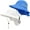 2 Pack(white+blue), variant on 2Pack Toddler Sun Hat Baby Beach Hat Summer UPF 50+ Protection Caps for Boys Girls Wide Brim Neck Flap Outdoor Play Hats