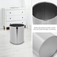 thumbnail image 3 of MERRYHAPY Bote De Basura Para Cocina De Acero Inoxidable Estilo Simple Y Espacio Compacto, 3 of 7