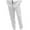 White, variant on Men'S Pants Solid Color Men Casual Trousers Everyday Wear Comfortable Flat Front Design with Side Pockets for Daily Use Size:S