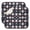 Pioneer Flower Floral-1, variant on Pioneer Flower Floral Print Pattern Kitchen Dish Drying Mat 1 Pack, Ultra Absorbent Microfiber Drainer Mat, 16"x18"