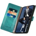 thumbnail image 5 of Suanpot Para Samsung Galaxy S23 +/ Plus Funda Tipo Cartera Con Bloqueo Rfid Titular De La Tarjeta De Crédito Flip Book Pu Funda Protectora De Cuero Mujeres Hombres Para Samsung S23Plus Funda Del Teléf, 5 of 5