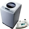 RCA 2.5 cu ft Portable Washer w/ Your Choice of Iron or Garment Steamer