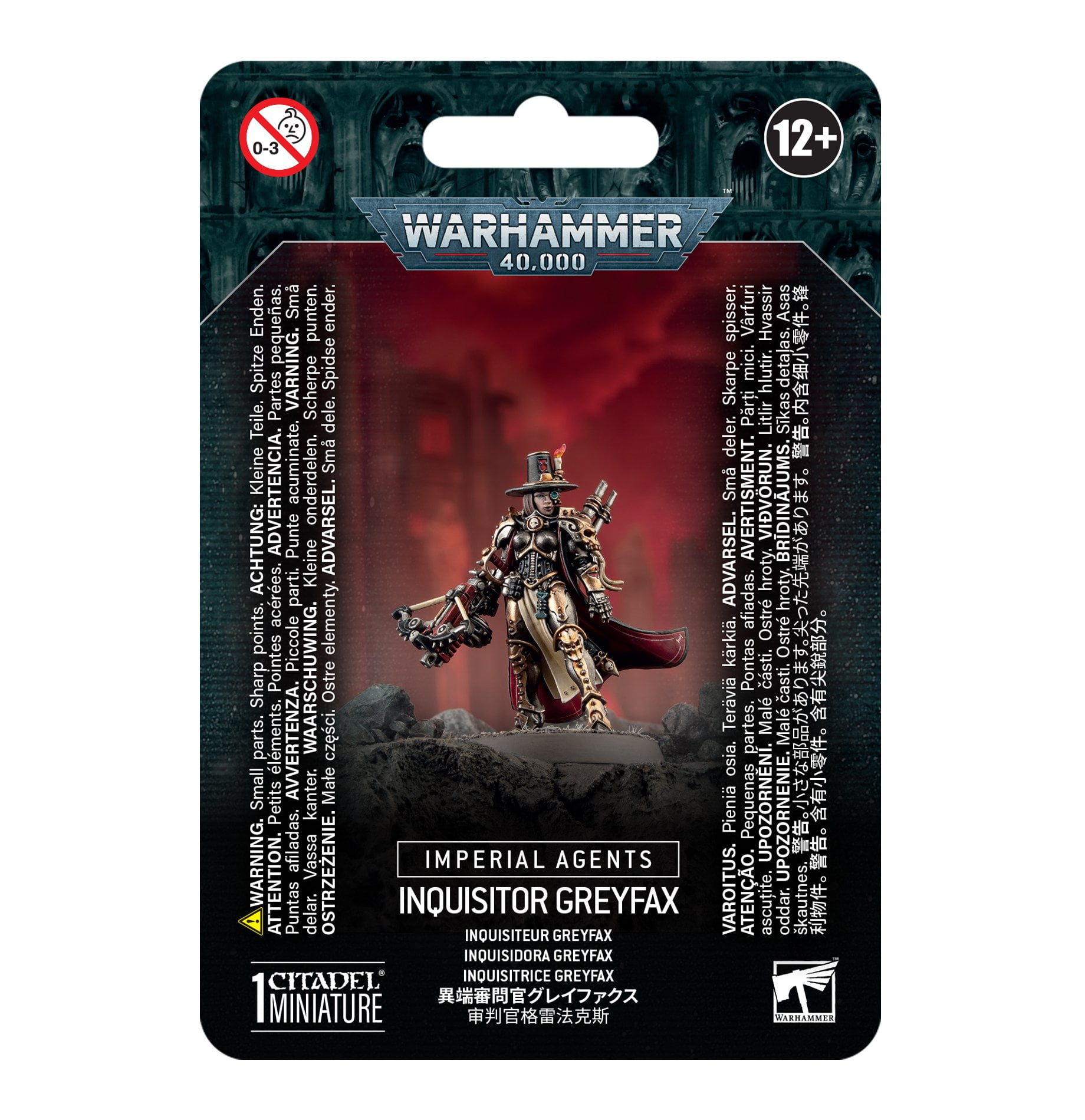 Games Workshop - Warhammer 40K - Imperial Agents - Inquisitor Greyfax