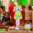 thumbnail image 2 of Bjutir Easter Doormat For Spring Carpet Funny Cute Doormat Door Mat Welcome Friends Doormat Funny Doormat New Home Door Mat For Easter Bunny Festival Hello Spring, 2 of 5