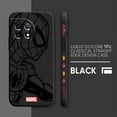 thumbnail image 3 of Case For Oneplus 5 6 9 9R 8 8T 7 7T A3 2 2V NORD 3 2 Lite Pro Simple Liquid Silicone Case Marvel Line Iron Man Spiderman, 3 of 5