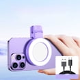 thumbnail image 1 of BKER Mobile Phone Light Selfie Use Rear Camera Camera Gadget Mini Folding Portable Rechargeable, 1 of 7