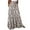 24#Gray, variant on GXIPO Women's Smocked High Waist Maxi Skirt Casual Boho Long Skirts with Pockets Navy L