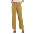 thumbnail image 2 of Pantalones Casuales,Pantalones De Talle Alto Para Mujer Pantalones De Talle Alto Para Mujer Pantalones De Color Puro Confiabilidad Excepcional, 2 of 7