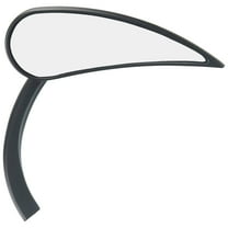 Arlen Ness Rad2 Mirco Black Right Mirror (13-401)