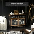 thumbnail image 3 of Red Lantern Black Lacquer Sideboard - Royal Ladies, 3 of 7