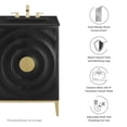 thumbnail image 2 of Beau Bathroom Vanity with Basin in Black Black, 2 of 11