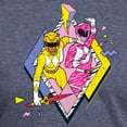 thumbnail image 3 of CafePress - Power Rangers Yellow Ranger A Men's Deluxe T Shirt - Mens Tri-blend T-Shirt, 3 of 4