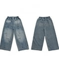 thumbnail image 1 of FDDMis Jeans Extensibles pour Femme Jeans Garçon 2t Pantalons de Travail Garçons Pantalons Rouges Vêtements Garçons Vêtements pour Enfants Taille 7-8 Garçons Vêtements 9-12 Mois, Bleu 11-12 Ans, 1 of 7