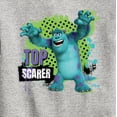 thumbnail image 3 of Monsters Inc. - Top Scarer - Toddler & Youth Crewneck Fleece Sweatshirt, 3 of 5
