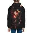 thumbnail image 3 of Jujutsu Kaisen Yuji Itadori Kids' Hoodie 3d Print Sweatshirt Soft Pullover Hooded With Big Pockets For Boys Or Girls Small, 3 of 7