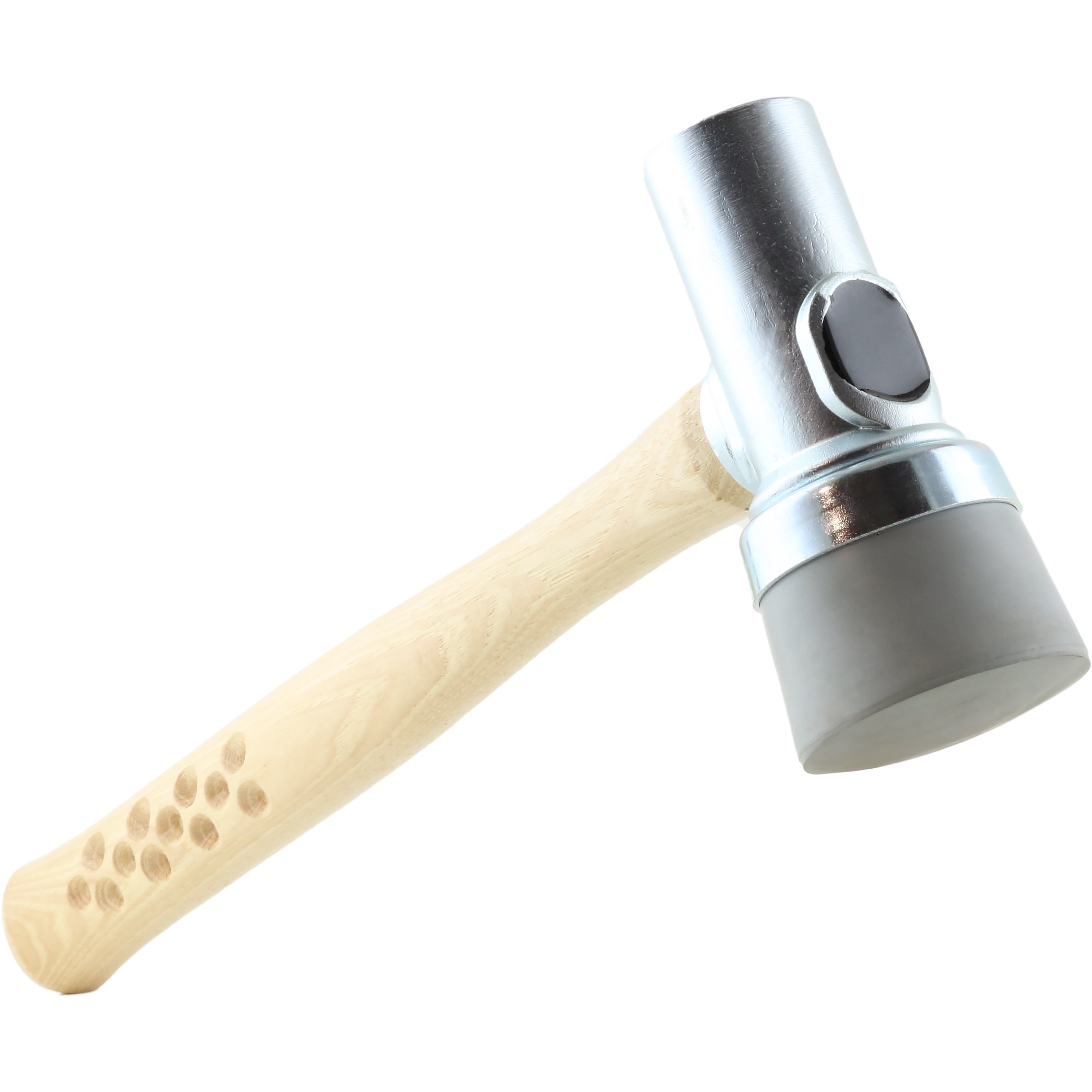 Powernail PM2000 Low-Bounce Rubber-Capped Steel Hammer Head Paver Mallet