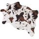 thumbnail image 1 of Linda alfombra con estampado de vaca, divertida alfombra de piel de vaca sintética, agradable para decorar la habitación de los niños, 29,5 pulgadas de ancho x 43,3 pulgadas de largo, 1 of 5