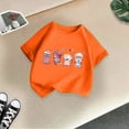 thumbnail image 5 of TZEWGL T-Shirts pour Enfants Imprimés Col Rond Manches Courtes Vêtements d'Été Amples pour Enfants Taille 6-8T, 5 of 5