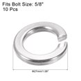 thumbnail image 2 of Unique Bargains 5/8-Inch 304 Stainless Steel Split Spring Lock Washer 10 Pack, 2 of 4