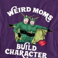 thumbnail image 2 of I Love Lucy Mother's Day Weird Moms Build Character Unisex Adult T Shirt, Purple, Small, 2 of 5