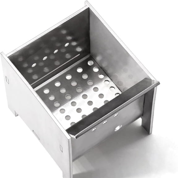Adviace 1-Piece Induction Compatible Stainless Steel Deep Fryer Accessory
