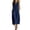 Navy#18, variant on Cotton Beach Dresses for Women Sleeveless Collared V Neck Midi Dress Button Up Colorblock Pockets Summer Vacation Sundress White,XXL