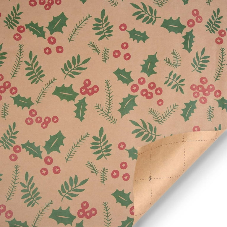 Airpow Christmas Decorations Clearance Christmas Wrapping Paper Christmas  Elements Series Single Sided Wrapping Paper Pattern Pattern Christmas  Decorations Outdoor Yard Vintage 