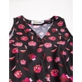 thumbnail image 4 of Moomaya Womens Printed Button Down Midi, Sleeveless Tie-Up Waist Casual Dress, 4 of 9