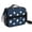 Football Outline Blue, variant on Football Field Green Pattern Insulated Lunch Bag with Shoulder Strap and Bottle Holder,Bento School Lunch Bag Box,11x9.5x3.5 Inches