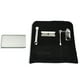 thumbnail image 1 of Dispensador de botella de rapé de hierbas, rebanador, Kit de tubo de paja nasal, contenedor de almacenamiento, juego de bolsa de transporte de cuero, accesorios para ronquidos, negro Inevent HA011083-01, 1 of 7