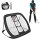 thumbnail image 2 of Filet d'entraînement de golf professionnel portable pour débutants (noir et blanc), 2 of 4