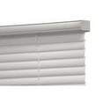 thumbnail image 4 of (2 pack) Mainstays 1" Cordless Vinyl Light Filtering Mini Blinds, White, 33" W x 64" L, 4 of 5