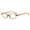 Amber, variant on Fashion Small Oval Sunglasses Y2K Style Women's Sun Glasses Clear Spectacle Blue Light Blocking Eyewears Computer Protective Eyeglasses
