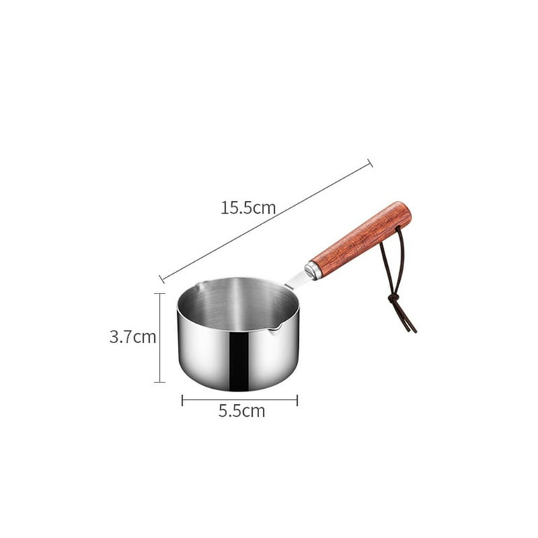 304 Stainless Steel Mini Soup Pot Easy To Clean Small Pots