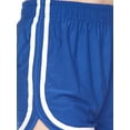 thumbnail image 4 of Women's Active Dolphin Hem Running Shorts Yoga Fitness Sport Elastic Waist Shorts, 4 of 6