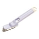 thumbnail image 5 of Cepillo de limpieza de grietas con cabezal giratorio de 360 ​​grados, práctico cepillo con boquilla rociadora, herramienta de limpieza de huecos para Púrpura, 5 of 9