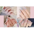 thumbnail image 3 of Polvo de uñas Artdone White Pearl Chrome Iridiscent Aurora, 3 of 7