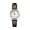 Black White -AR26, variant on Women Watches Dress Round Dial Quartz Date Classic Leather Strap Female Wrist Watch Brown