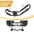thumbnail image 2 of AA Racks - Kayak J-Rack Set w/ Heavy Duty Extended Bolts + Heavy duty 1 Ton Ratcheting Strap, 2 of 7