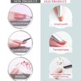 thumbnail image 4 of Pusher de cutículas-Triángulo de cutícula de acero inoxidable pelador de uñas pelador de gel para quitar cutículas, herramientas de manicura compatibles con Fi Afortunado Sencillez, 4 of 5