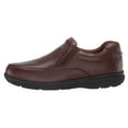 thumbnail image 5 of Nunn Bush Cam Moc Toe Slip-On Brown Tumbled Leather, 5 of 6