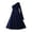 b-651Navy308, variant on MEZZALL Girls Sleeveless Dresses Floral Printed A-Line Dress Casual Summer For Toddler Kids Party Wear Solid Color Breathable Sundress