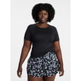 thumbnail image 2 of Avia Women's Seamless Tee with Short Sleeves, Sizes XS-XXXL, 2 of 2