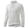 thumbnail image 1 of pstuiky mangas largas para hombre, Cárdigan informal de manga larga con cuello alto y tirantes ajustables para hombre Tops de hombre s, 1 of 9