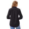 thumbnail image 2 of Vividaire Button Down Shirts for Women Cotton Long Sleeve Dress Shirt Classic Fit Work Business Casual Blouses, 2 of 8