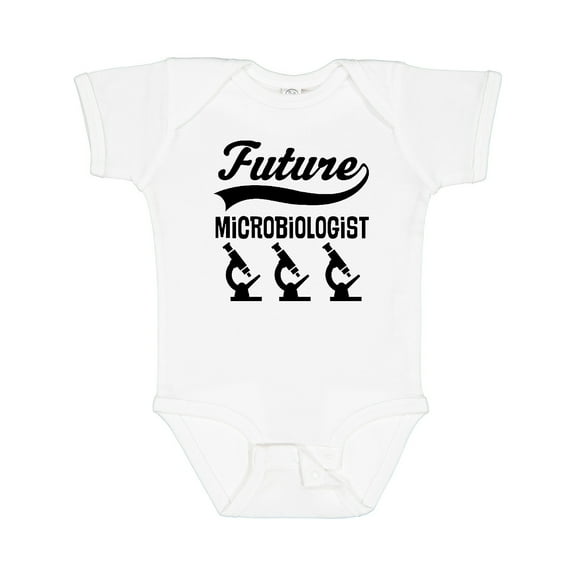 Inktastic Future Microbiologist Scientist Boys or Girls Baby Bodysuit