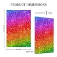 thumbnail image 5 of Kll Colorful Glitter Wall Plate,Gloss Finish,Standard Size 1 - 5" X 3", Polycarbonate Thermoplastic,Electric Receptacle Plug Covers, 5 of 8