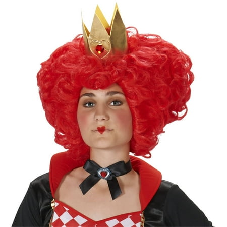 Evil Red Queen Adult Wig Halloween Accessory